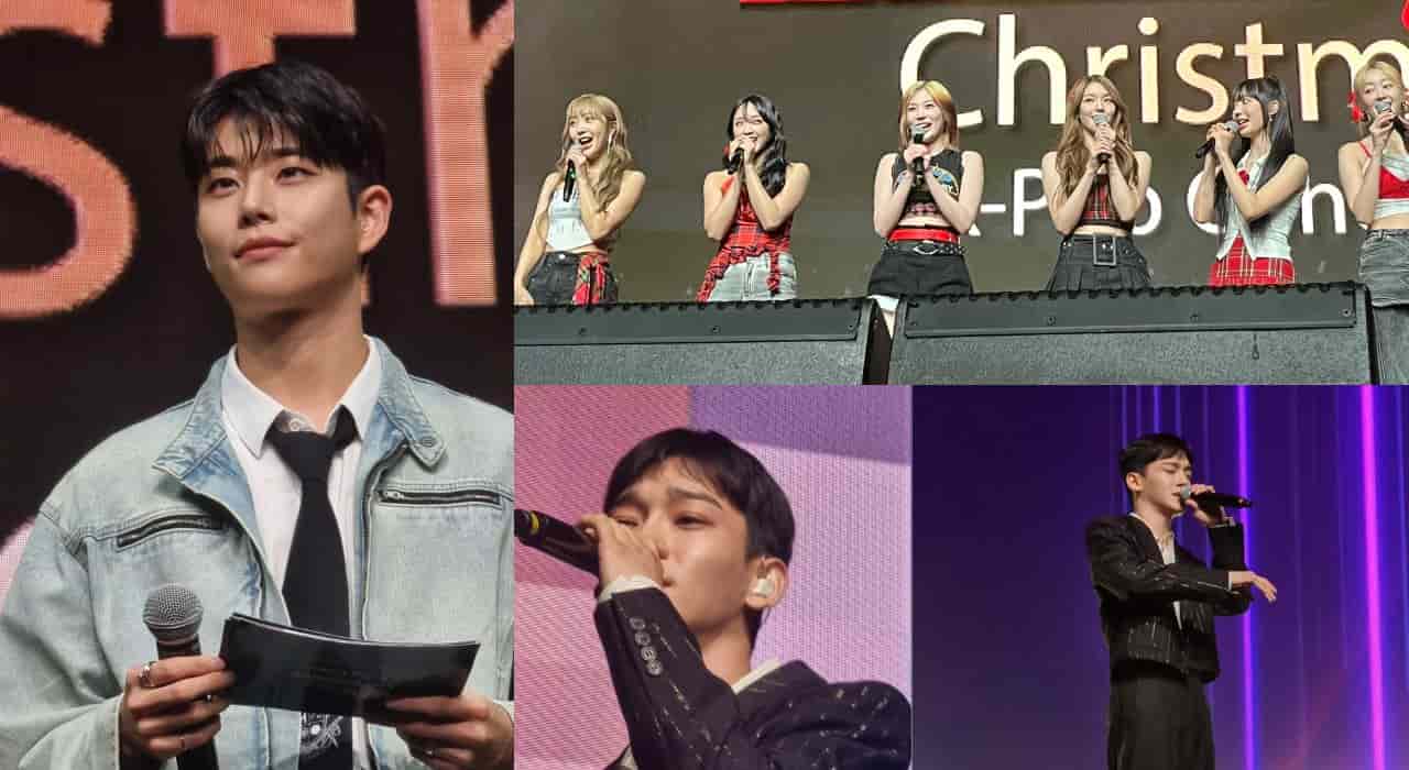 Chen EXO, Secret Number, MJ ASTRO di Pre-Christmas Concer K-Pop